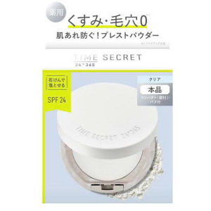 Phấn Phủ Dạng Nén Kiềm Dầu Chống nắng TIME SECRET SPF 24 Clear Veil KHÔNG MÀU (11g) -Nhật Bản