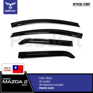 DEFLECTOR Door Visors/Rain Guard for Mazda 2 2012- 4PCS/SET DV-H420
