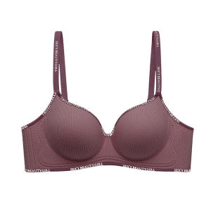 COD Underwear girls with small breasts gather thicken and show large breasts without steel rings close secondary breasts anti-sagging sports wind-free bra coverFHGFHGFGH