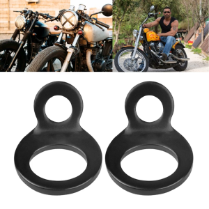 Tie Down Strap Rings For Motorcycle Dirt Bike ATV Attach Tie Downs Stainless Steel Tie-Down Strap Rings