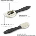 Sikat Sepatu Suede 4in1 Nubuck Multifungsi Suede Brush Pembersih Sepatu Sikat Pembersih Kain Suade. 
