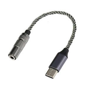 USB Type C to 3.5mm Female Headphone Adapter USB C to Sound Dongle Cable Cord Signal Transfer Converters for Mobile Phone