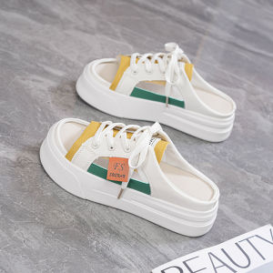 Free Shipping 2026 New Style Thick-Soled Slip-On White Shoes Lightweight And Soft-Soled Summer Hollow-Out Breathable Outdoor Fashion Sandals K8707