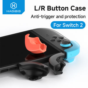 Hagibis L/R Trigger Buttons Protective Case for Switch2 L/R Shoulder Button Cover Cap ZR/LR Anti-misoperation NS2 Accessories