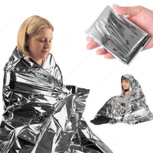 130CM*210CM Emergency Rescue Blanket Insulation Sunscreen Keep Warm
