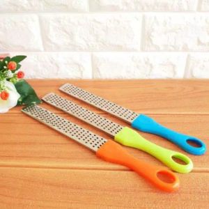 Parutan Keju Lemon Cokelat Panjang Cheese Grater Lemon Zester