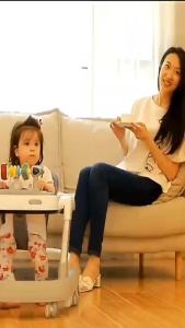 Baby Walker With Music Adjustable Height Multifunctional Push Walker For Baby Girl Free Shipping