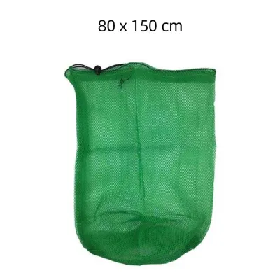 Thickened Nylon Net for Fishing Encrypted Green Fish Net Storage Bag Portable Fishing Gear