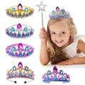 SFFGFhair accesories crown kids sagala Girls accessories for girls Sweet Photo Shoot Accessory Starfish Mermaid Birthday Accessories Headdress Headwear Baby Headband Korean Style Hair Band Kids Crown. 