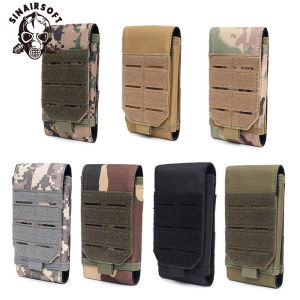 Outdoor Tactical Molle Camo Waist Accessory Pouch EDC Laser Pouch Multifunctional Phone Case