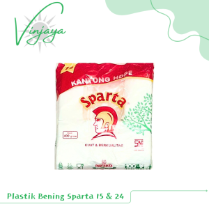 KANTONG PLASTIK KRESEK SPARTA BENING UKURAN 15 24