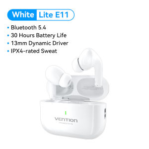 Vention Bluetooth 5.3 Tai nghe giảm tai nghe gắn tai không dây tai nghe chống mồ hôi tai nghe mini Tai nghe Điều khiển bằng cảm ứng không dây chuẩn TWS tai nghe gắn tai không dây