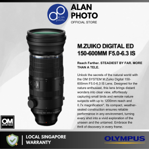 OM SYSTEM M.Zuiko Digital ED 150-600mm F5-6.3 IS Lens [EZ-M1560] | Olympus Singapore Warranty