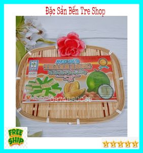 (FREESHIP) Kẹo dừa đậu phộng sầu riêng THANH LONG hộp 300gr loại đặc biệt- CHỢ BÊN TRE