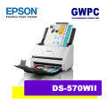 Epson WorkForce DS-570WII Duplex Sheet-fed Document Scanner DS 570W 570WII DS570W DS570WII. 