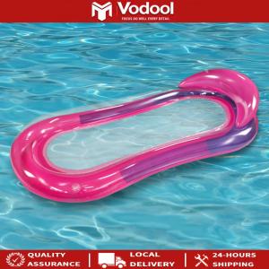 PVC Inflatable Hammock Bed Portable Water Recliner Mats Leak Proof Nozzle Waterproof Wear Resistant Swimming Pool Accessories
