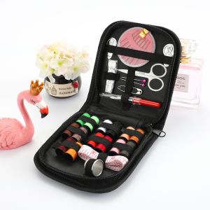 Household Portable Travel Sewing Box Needles Tools Stitching Embroidery Craft Sewing Kits DIY Multi-function Sewing Box Set