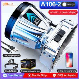 headlamp rechargeable led flashlight 20000mah waterproof headlamps camping running hiking outdoors
