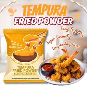 CRISPY SEASONING TEMPURA BATTER Lazy Seasoning Tempura Batter MixLazy Fried Shrimp Paste Double Day Crisp Seasoning Bag Japanese Style Powder Frying Powder