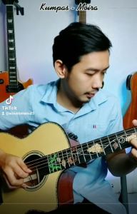 Thomson TS-434 Acoustic Guitar with Freebies (Natural) - Musical Instruments