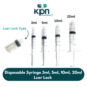 Disposable Syringe 3ml/3cc