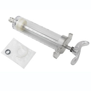 100ML Suntikan Spuit Suntikan Spuit Syringe Cekok Tabung Alat Pakan Obat Makan Hewan Kambing Sapi Babi