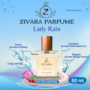 ZIVARA PARFUME - "LADY RAIN" | Eau De Parfume | 50 ML
