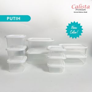 Calista Oita Set isi10 Pcs Wadah Penyimpanan Food Container Wadah Organizer Kulkas Food Preparation
