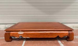 BÀN OSIN GỖ HƯƠNGBÀN CHÂN TRƠN KÊ ĐỒ THỜ CÚNG CAO 12CM