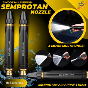 ( BISA COD ) magic nozzle jet magic spray jet original/Nozzle Nozle Nozzel Nozel Nosel Sprayer Spray spary Kabut Magic Spray Water Jet Kepala Sambungan Selang Semprotan Air Kuningan Lurus