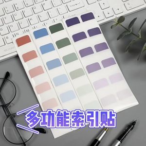 60/120/240pcs Multicolour Label Stickers Index Sticky Classification Tag Notes Set Pelekat Indeks Berwarna Label Nota