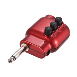 Muslady Mini Preamplifier Preamp 6.35mm Plug with Bass Treble EQ Volume Control for Acoustic Guitar