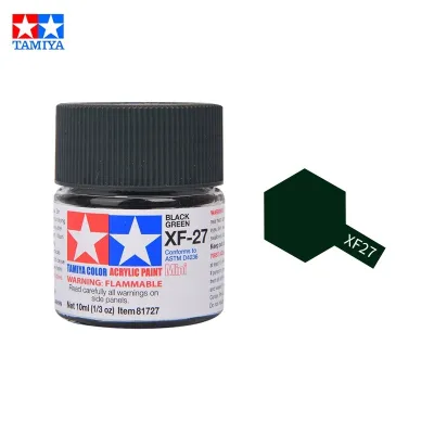 Tamiya Acrylic Paint XF Series – Water-Based Flat Colors XF-1 to XF-90 for Gunpla & Scale Model Kits