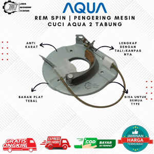 JMT - Rem Spin | Pengering Mesin Cuci Aqua 2 Tabung 6-9KG