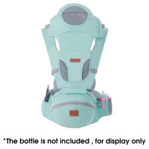 HamshMoc 3 In 1 Baby Hip Seat Carrier Large Storage Detachable Back Support Four Seasons Breathable Infant Sling