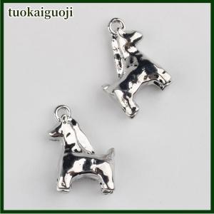tuokaiguoji 2Pcs Zinc Alloy Horse Pendant Charms Handmade DIY Necklace Bracelet Earrings Keychain Accessories Jewelry Making