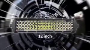 Super Bright Led Lampu Five-ROW 42INCH LED Light Bar Offroad Truck VAN Fit For Jeep Worklight Long Strip Lampu Sportlight