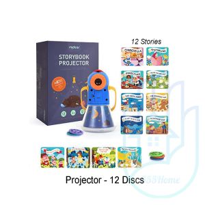 [SG] Mideer Kids Story Book Projector Torch Light | Educational Toys