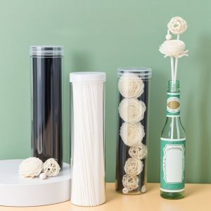 UUMIR 10PCS/Bag ติดทนนาน ไฟเบอร์แท่งดิฟฟิวเซอร์ การนอนหลับที่สดชื่น ระเหยง่ายอย่างช้าๆ เครื่องกระจายน้ำมันหอมระเหย ทนทานต่อการใช้งาน กระจายกลิ่นหอม น้ำมันหอมระเหยก้าน โฮมออฟฟิศออฟฟิศ