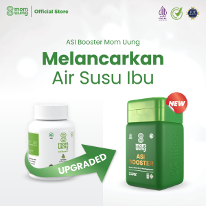Mom Uung ASI Booster 60 Kapsul - ASI Lebih Deras dan Berkualitas - Pelancar ASI