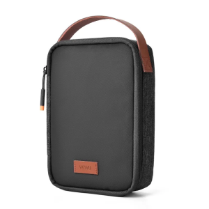 Túi đựng phụ kiện di động cho điện thoại / cho Macbook / Laptop hiệu WiWU Minimal Tech Pouch Travel In Style - chất liệu 600D Polyester cao cấp ngăn chứa đồ rộng rãi chống thấm nước - Phân phối bởi Hotphukien