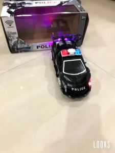 Mainan Mobil Polisi Remote jadi Robot