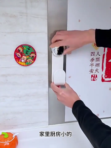 2Pcs Suction Cup Pot Lid Rack Wall Hanging Pot Lid Storage Rack Kitchen Pan Cover Storage Holder Cutting Board Holder