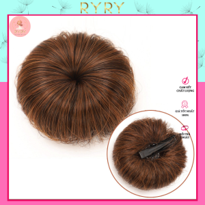 Kẹp búi tóc giả tạo kiểu tóc xinh xắn cho bé gái - Phụ kiện RYRY