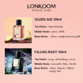 LONKOOM น้ำหอม unisex 100ml Perfume Cosmopolis กลิ่นหอมเข้มข้น (EDP) Floral Fruity แพคเกจจิ้ง เรียบหรู ซื้อเป็นของขวัญ น้ำหอมชาย น้ำหอม ผู้ชาย. 