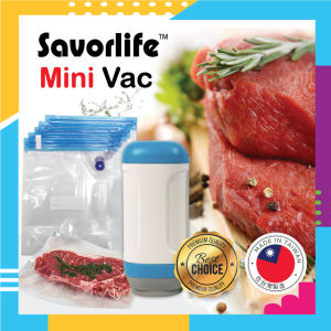 Savorlife Vacuum Travel and Food Bag with Automatic Pump