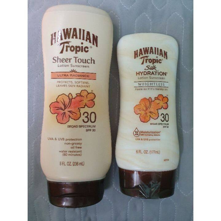 Kem chống nắng hawaiian 2025 tropic sheer touch spf 50