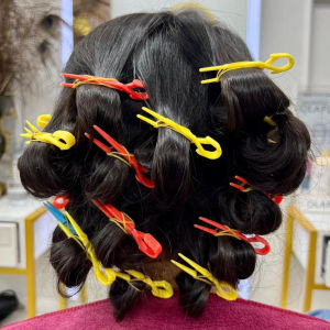 Kẹp định hình tóc dùng uốn lạnh uốn máy uốn setting dùng cho barbershop salon tóc chuyên nghiệp hộp 38 cái