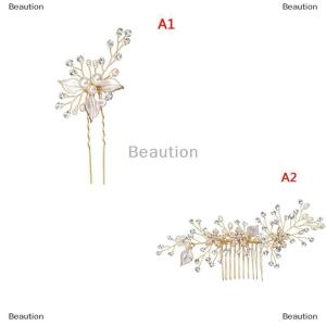 [COD] Beaution Women rhinestone hair comb hair clip bridal wedding hair accessories