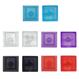 10pcs transparents PC ban đầu Chiều cao Keycaps Bàn phím cơ học Keycaps Matte frosteds Keycaps cho những người yêu thích trò chơi